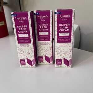 Hyland's Naturals Baby Diaper Rash Cream(set of 3)